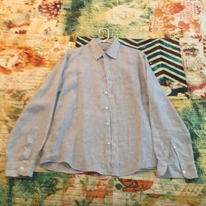 COPY - J Crew 100% linen shirt